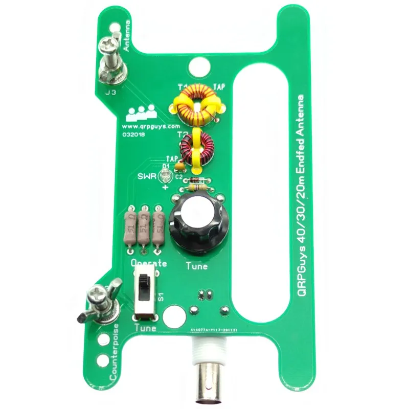 Balun Antena 1:9 Mini Para Radio HF - Soporta Hasta 100W, Conexión De 50 Ohm, Ideal Para Radioaficionados