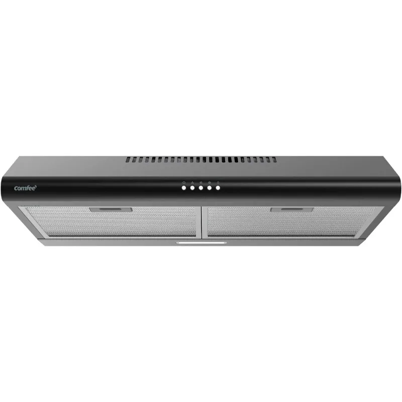 

Comfee' Range Hood 30 inch, Under Cabinet Ducted/Ductless Convertible Slim Vent Hood, Durable Stainless