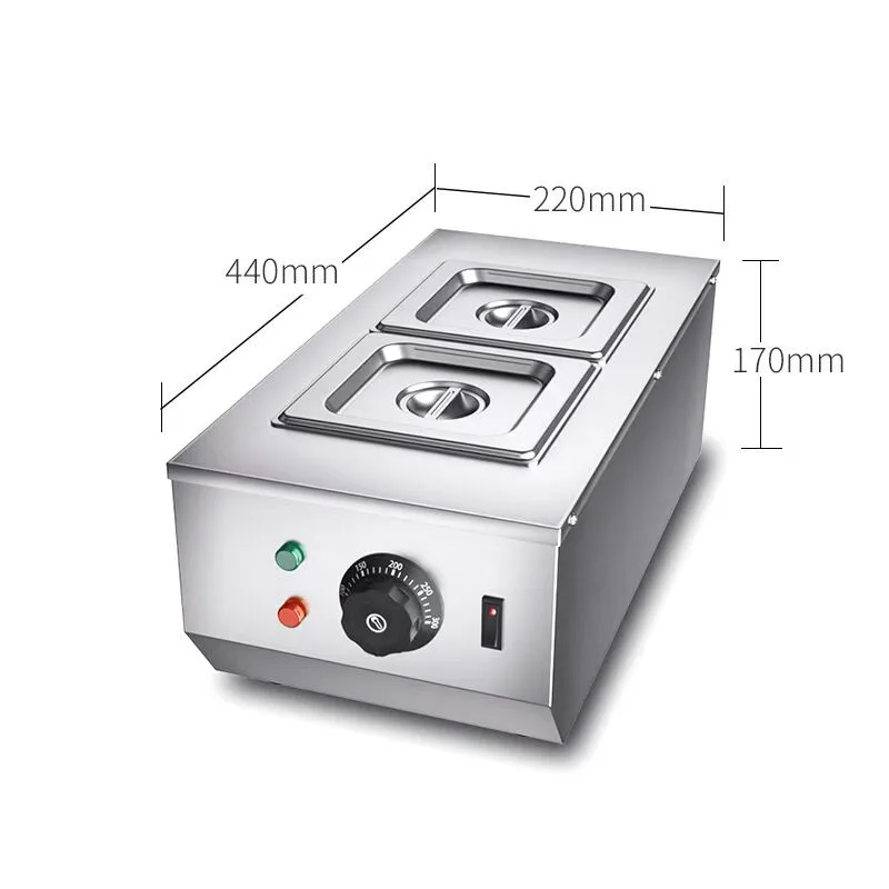 220V Household Small Chocolate Melting Furnace Multi-Functional Stainless Steel Household Constant Temperature Chocolate Melting