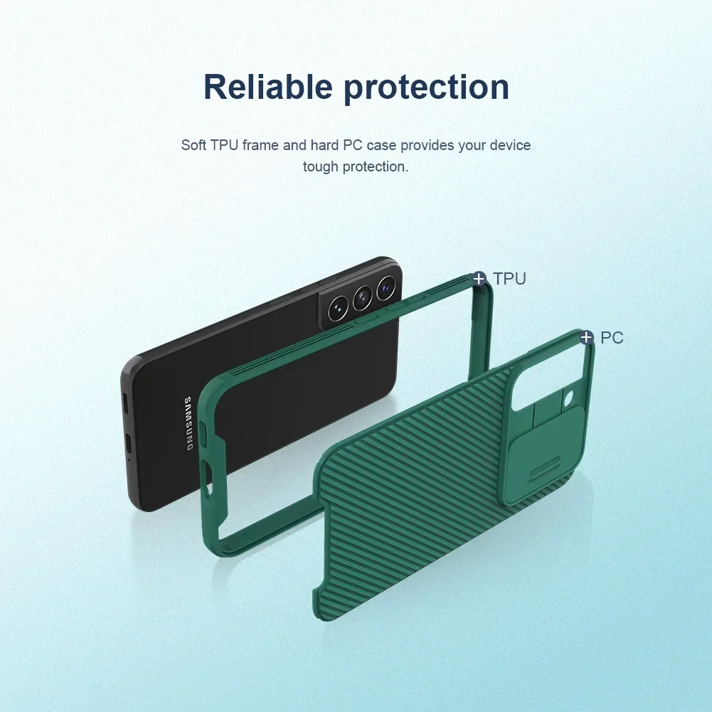 Nillkin CamShield Pro Protective Back Cover with Slide Camera Shield