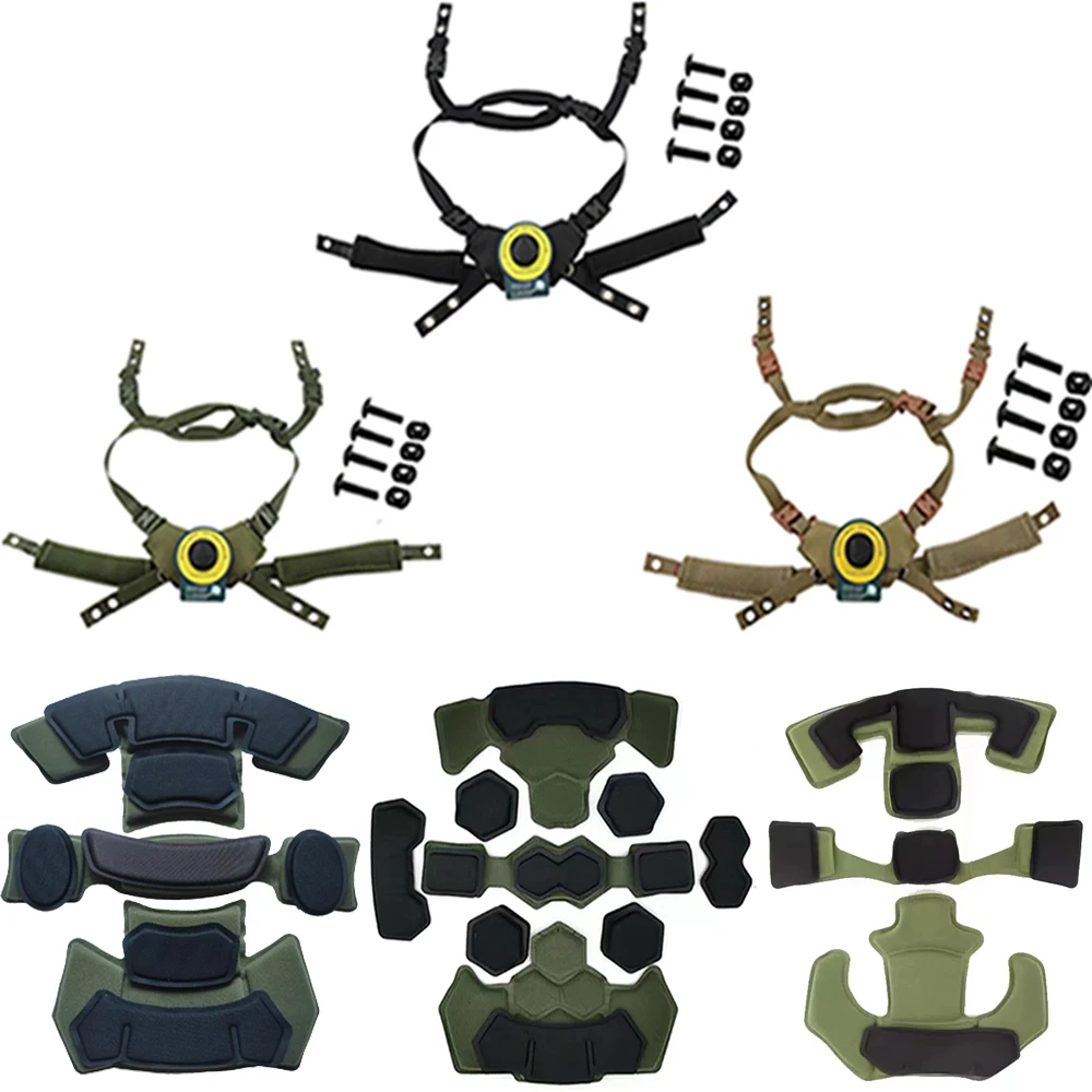 WendyHelmetSuspensionSystemMemoryFoamPaddingKitHelmetPadsfor