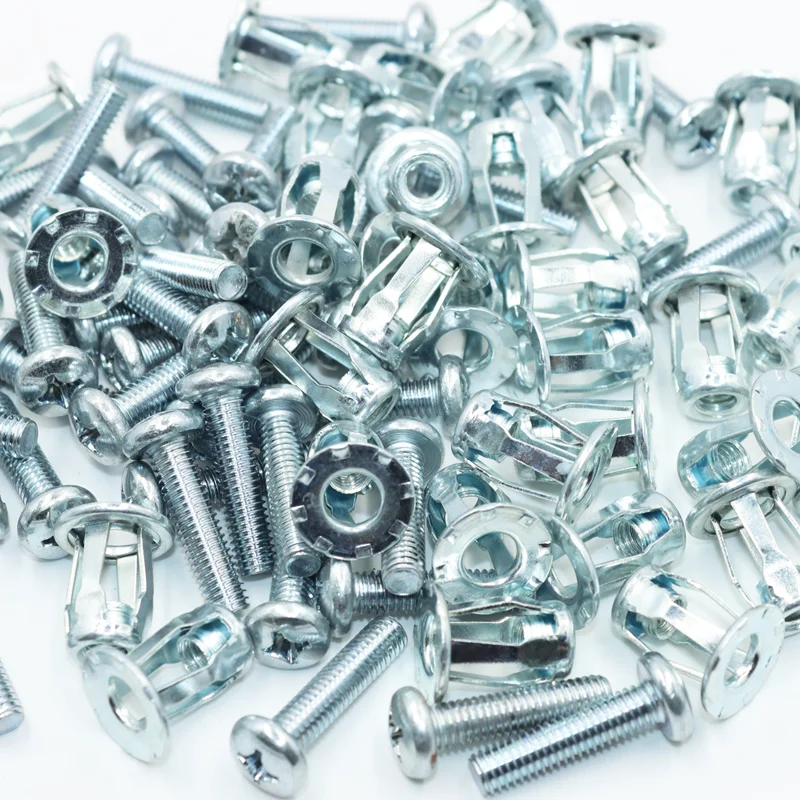 Jack Nuts Screw Petal Screws Shape Metal Rivet Nut Expansion Bolt M4 M5 M6 Panel Clamp Lock Rivnut Car License Plate Rivet 50p