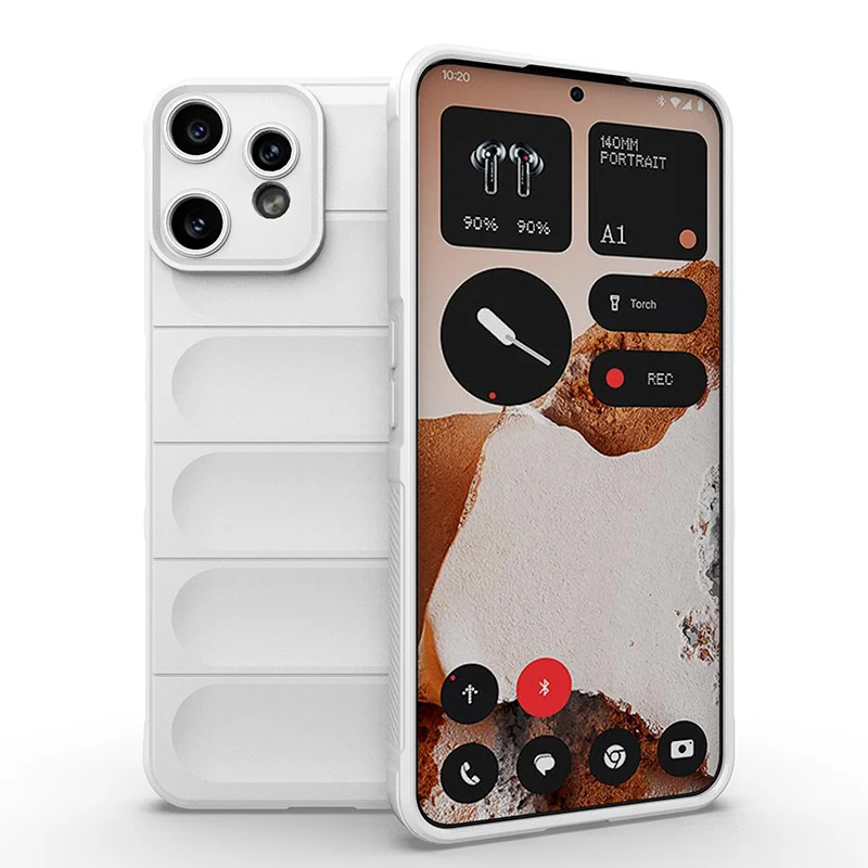 Flexible Skin-Feel Silicone Shockproof Case - Premium Protective Back Cover
