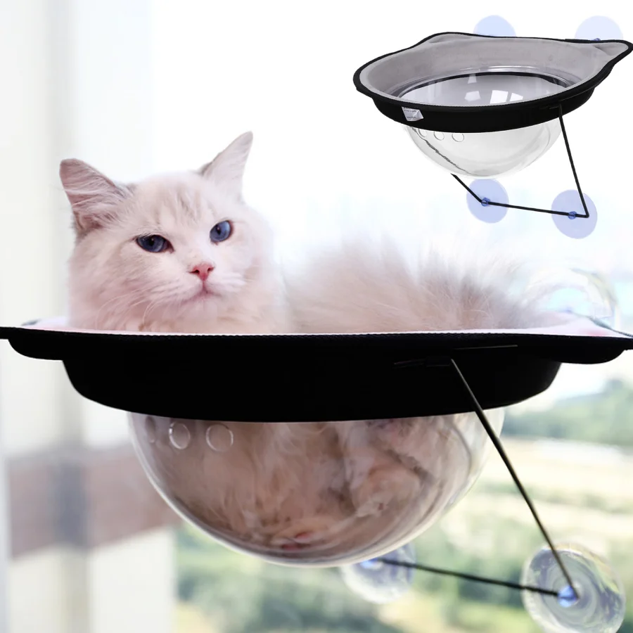 Cat Bed for Window Cat Hammock Bed With Strong Suction Cups Kitten