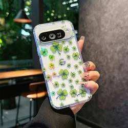 Elegant Floral Painting Transparent Shockproof Phone Case - Pixel 11 (F1)