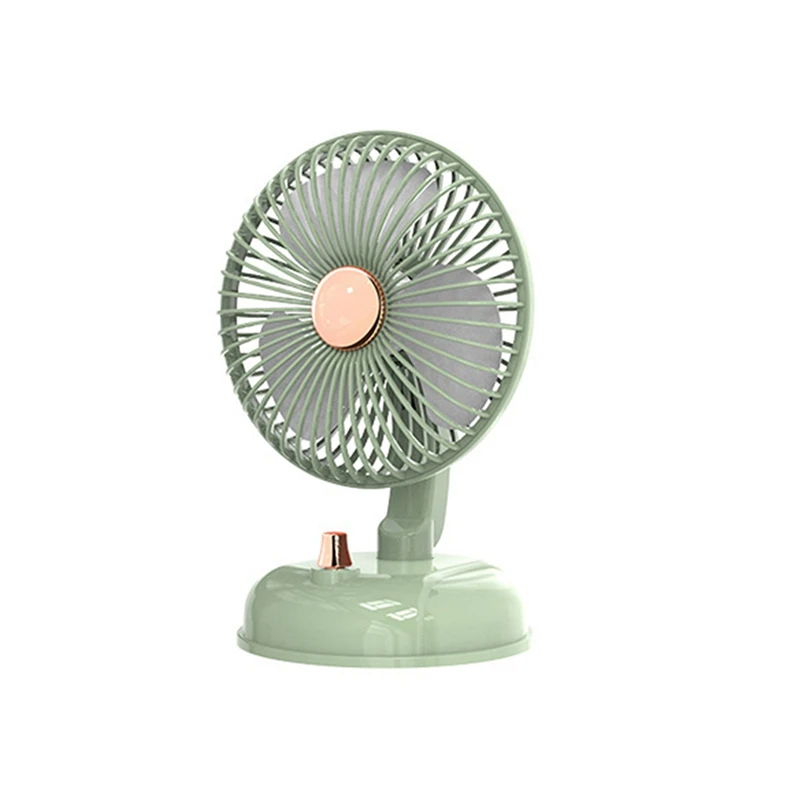 

AD-2000Mah Summer Fan Mute Automatic Oscillating Head Desk Fan Portable Fan USB Charging High Wind Power Fan For Home