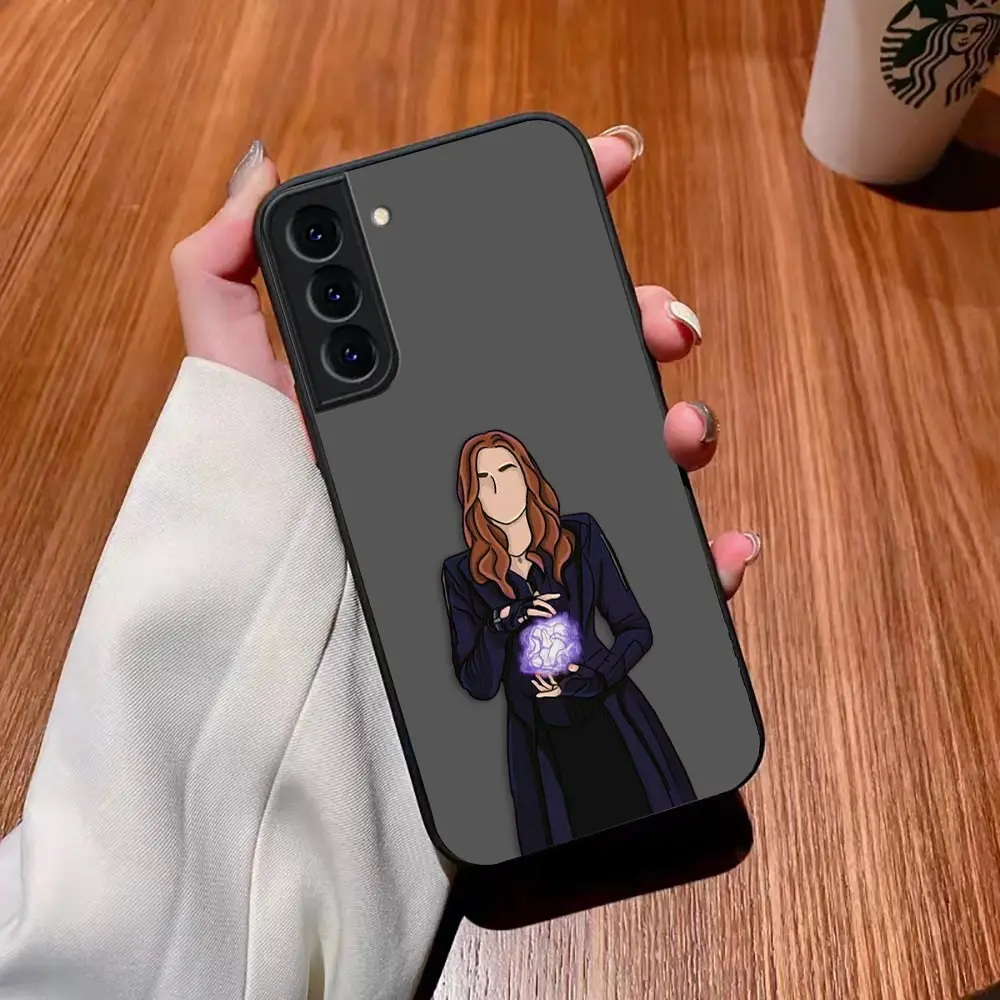 thumbnail image 1 of Matte Case for Samsung Galaxy S23 S22 S21 S20 S10 4G S9 Plus ULTRA 5G LITE Case Funda Coque Shell Marvel Avengers Heros Faceless, 1 of 5