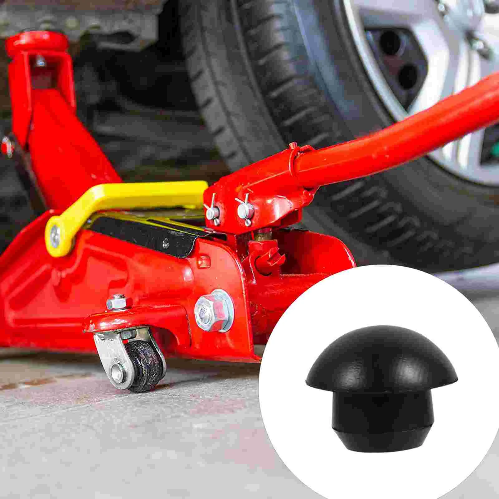 

Black Floor Jack Plugs Floor Jack Oil Filler Plugs Rubber Hydraulic Filler Bung Automotive Repair Tool Repair Horizontal Plug