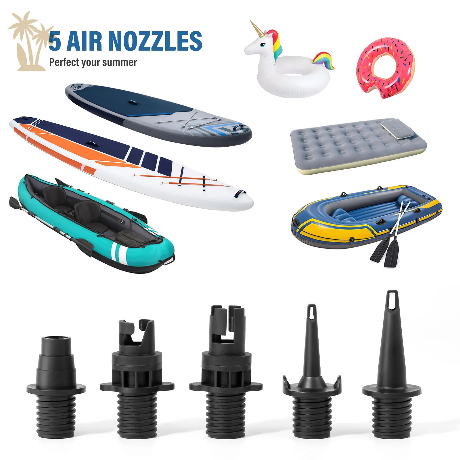 CYCPLUS D10 Sup Board Inflatable Pump 20PSI Air Inflator For SUP Outdoor Paddle Kayak Accessories