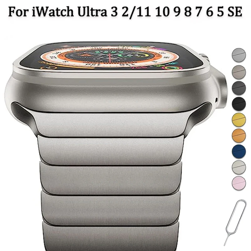 Stainless Steel Business Metal Watch Band Strap