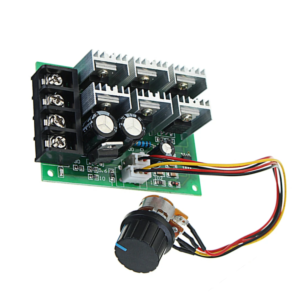 DC 9-55V 40A 2000W PWM DC Motor Speed Regulator High Power Linear Speed Control 9V 12V 24V 36V 48V dc motor speed controller,electric motor speed controller,motor speed controller