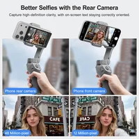 Smartphone Magnetic Monitor Screen Projector Phone Rear Camera Selfie For Vlog Live Stream Video Recording For Android iPhone - Image 2