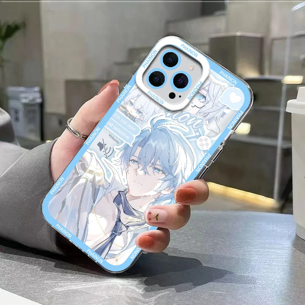 Honkai Star Rail Phainon Shockproof Clear Phone Case - Soft, Durable Back Cover