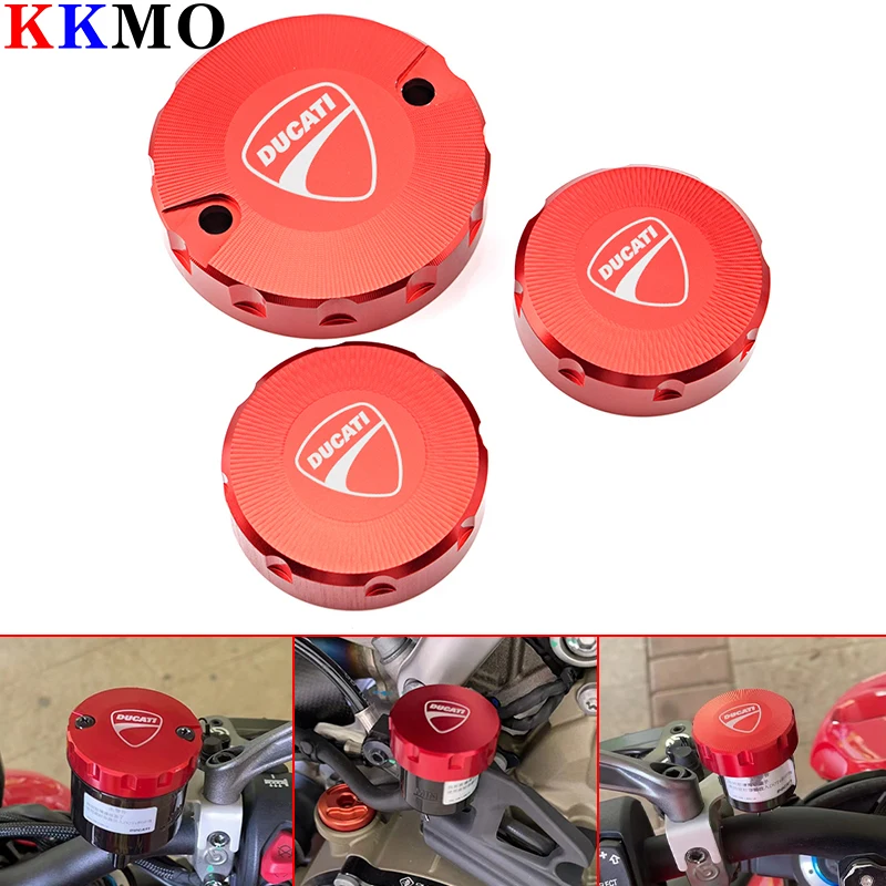 Per Ducati Ducati Streetfighter V4 Sp V2 Panigale V2 V4 Sp Accessori Cnc Frizione Freno Anteriore Coperchio Serbatoio Liquido Freno Posteriore