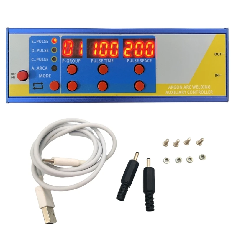 Welding Modified Cold Welding Machine Controller Argon Arc Welding Pulse Controller Auxiliary Welding Tool Welding DropShipping