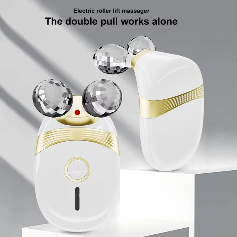 Portable High Quality Face Massage 3d Roller Face Lift 3d Roller Massager 360 Rotation Manual Eye Massager