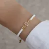 95601-c53423.jpg Bracelet à maillons avec lettres en forme de cœur pour femmes, classique, chaîne en corde avec lettres A-Z, bijoux quotidiens, cadeaux