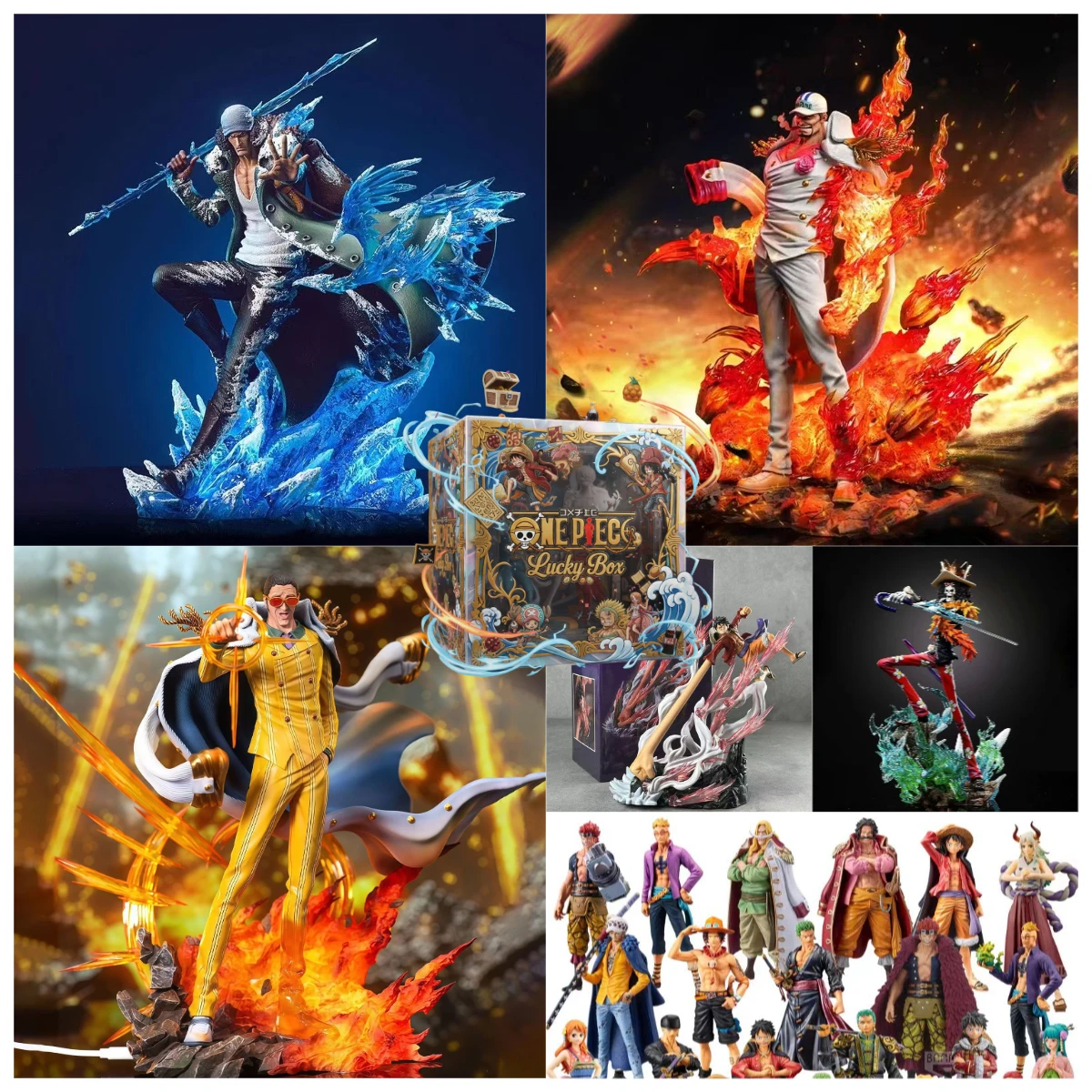 One Piece Devil Fruit Collection: Grand Line Adventure Display Set