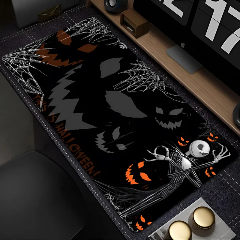 Mouse Pad Personalizzato Jack Skellington E Sally – Antiscivolo Per Ufficio E Scuola