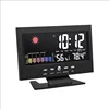 Large Screen Weather Clock 8082T Weather Clock Color Screen Display Temperature Humidity  Voice-activated Electronic Alarm Clock 2
