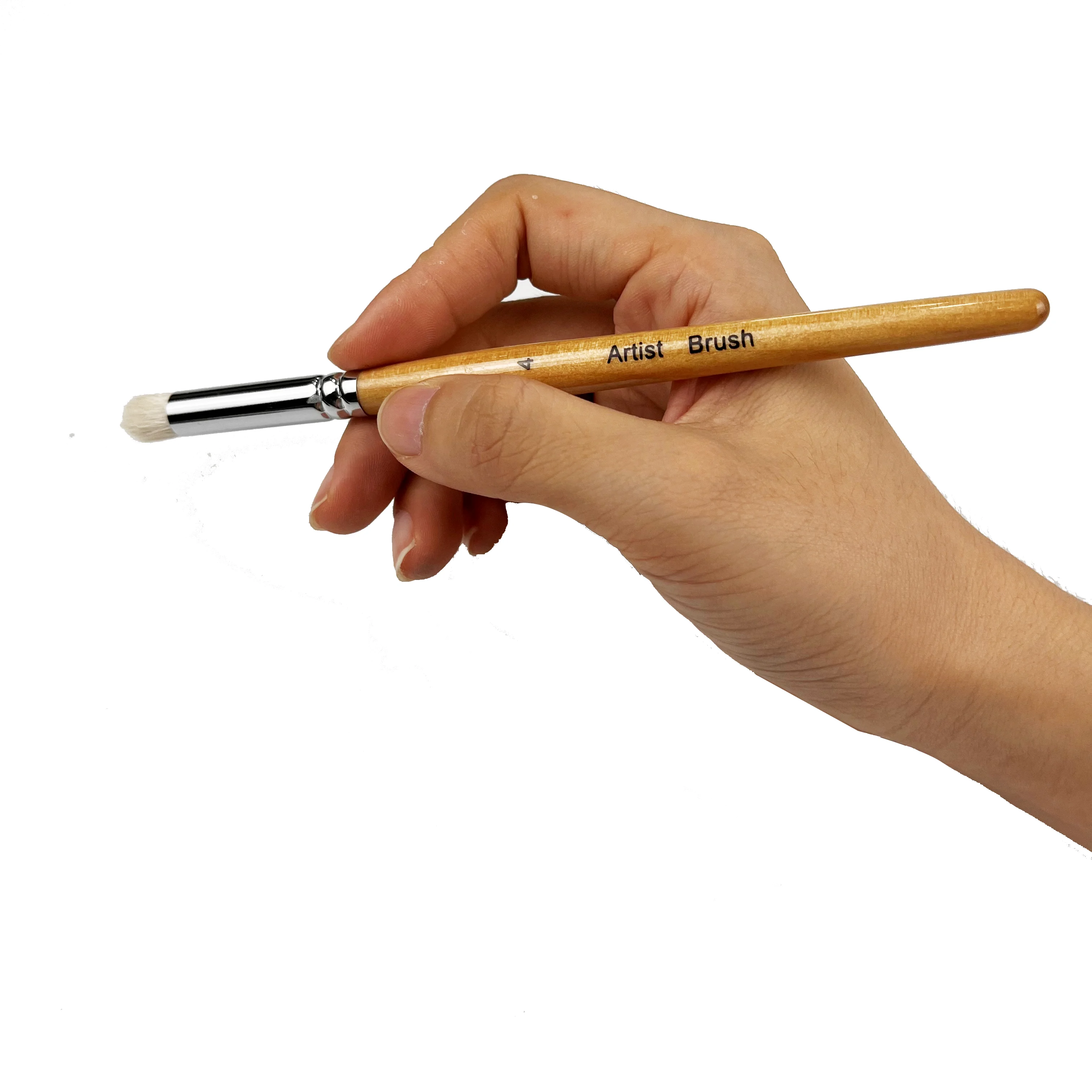 Miniature Paint Brushes Set - Premium Goat Hair Dry Brushes for Model Painting, Domed Drybrush Kit for Scale Models & Miniatures 5