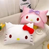 Sanrio Cartoon Pillowcase Kuromi My Melody Cinnamoroll Back Cushion Cover High Quality Japanese Style Sleeping Pillow Case Girl 5