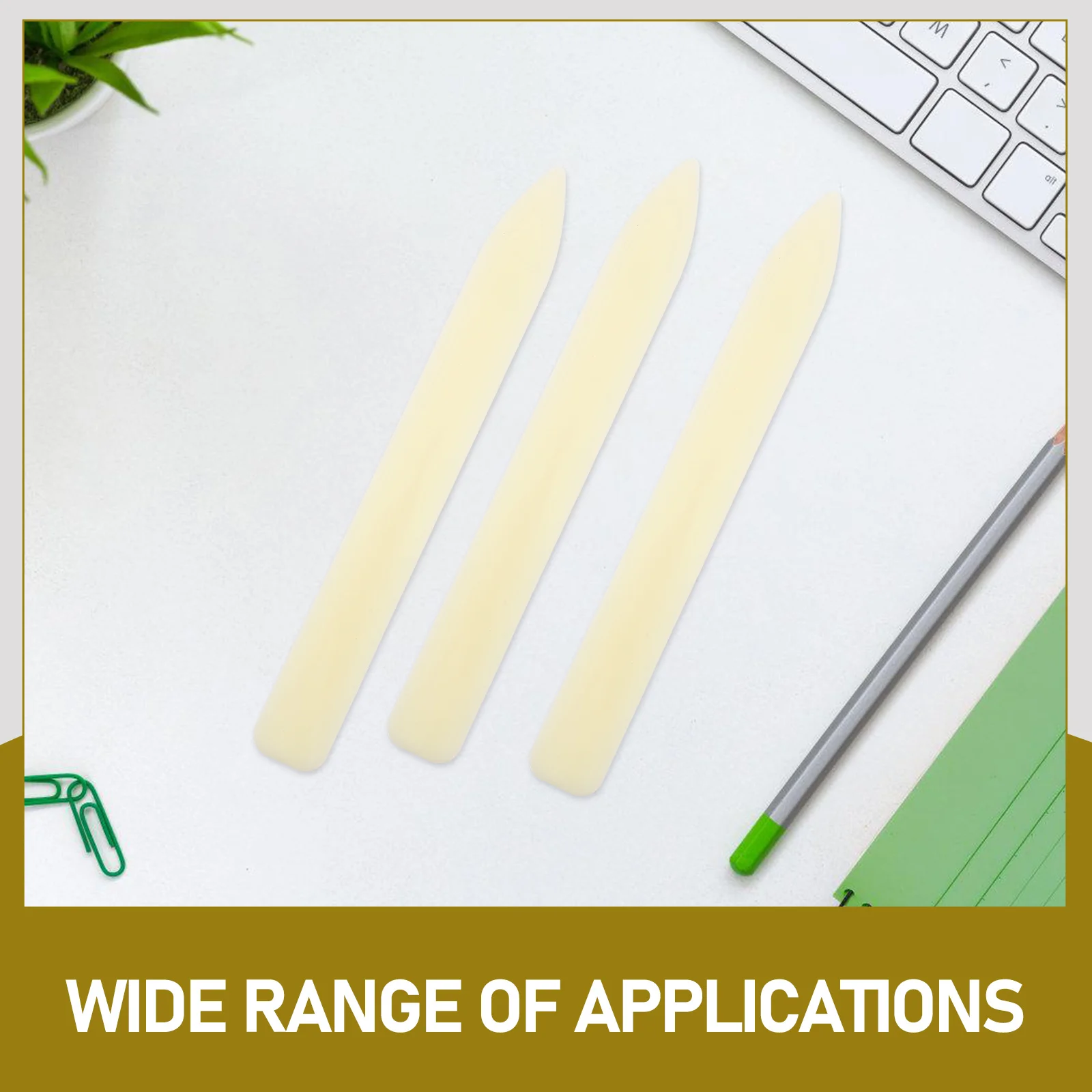 Paper Scoring Tool Creased Knife Letter Opener Fold Bone Folder Origami Tools 5 Pcs