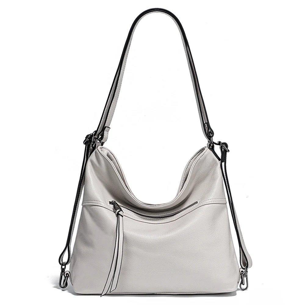 حقيبة كتف نسائية عصرية من Zency مصنوعة من الجلد ال...