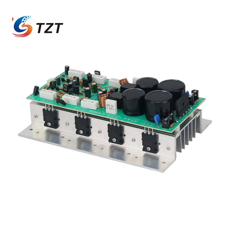 TZT 400W+400W 2채널 증폭기 보드 Toshiba용 트랜지스터가 포함된 Hifi 오디오 800W 파워 앰프 보드