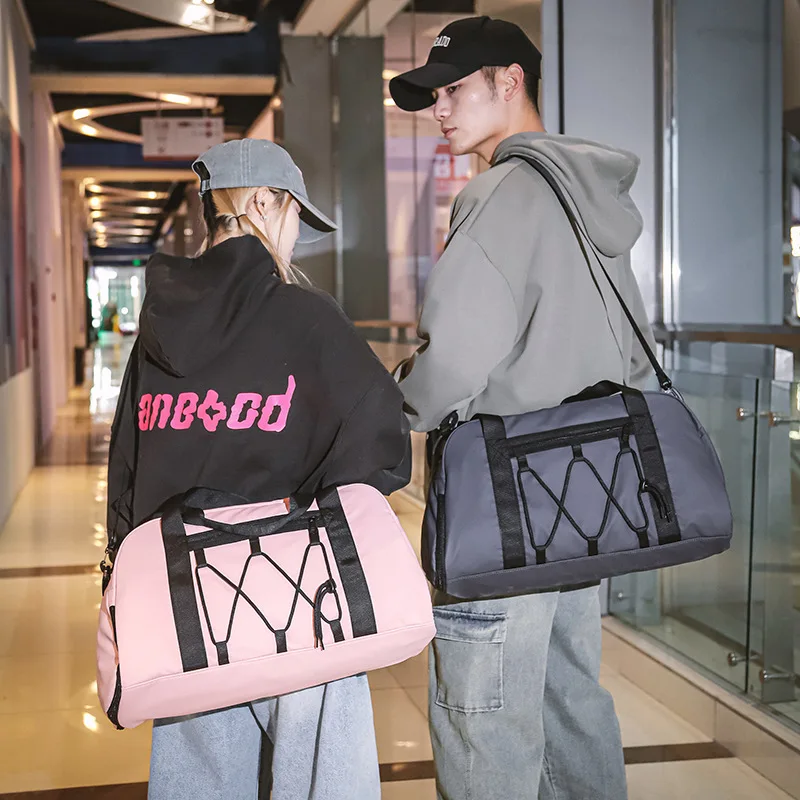 Sport Gym Bag Fitness Travel Shoulder Bags Crossbody Training Dry Wet with Shoes Pocket for Men Women Carry on Weekender Duffel 2