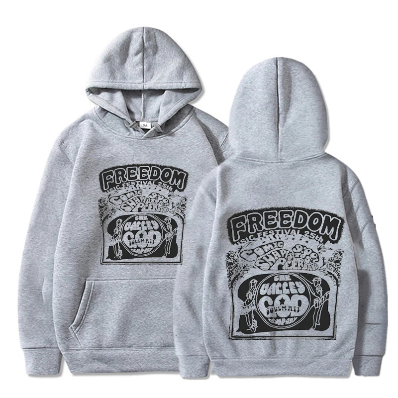 thumbnail image 1 of Sudadera con capucha clásica de Freedom, ropa personalizada, Harajuku, 1 of 2
