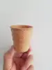 Semi-automatic machine Coffee Shop Use Mini Waffle Cone Maker Edibel Tea Cup 3 Heads CFR BY SEA 2