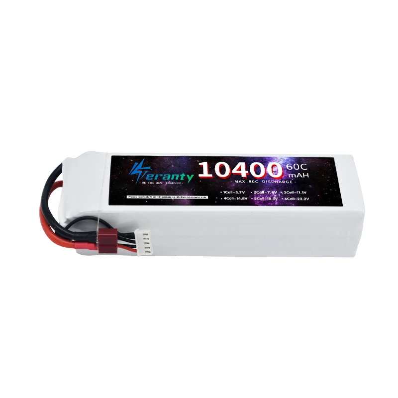 Batterie Drone 4S Lipo 14.8V 6000mAh 60C XT60 - Haute Capacité