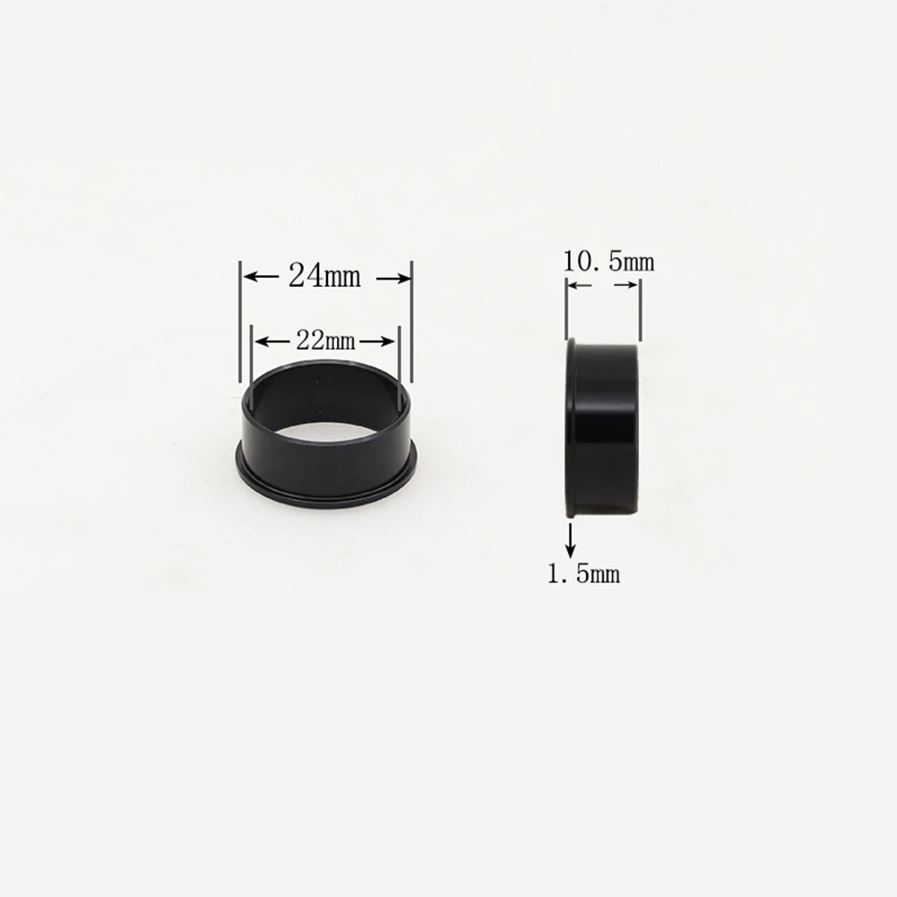 Bicycle Bottom Bracket Adaptor Shim For GXP 24 To 22/19mm Bicycle Bottom Bracket Adapter Shim Bike Accessories Bicycle Bottom Brackets Adapter Bicycle Bottom Bracket Adapter
