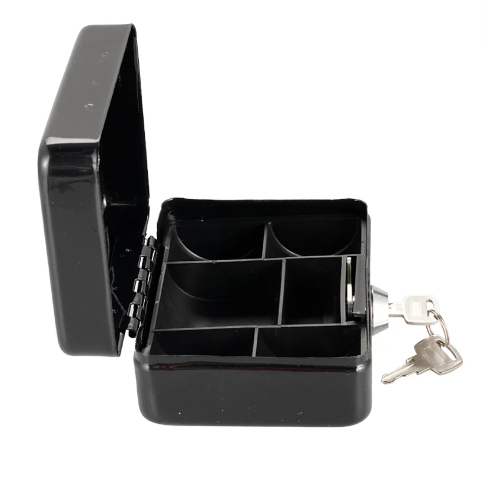 Mini Tresor Aus Stahl Mit Schublade Zur Sicheren Aufbewahrung_voghion.com