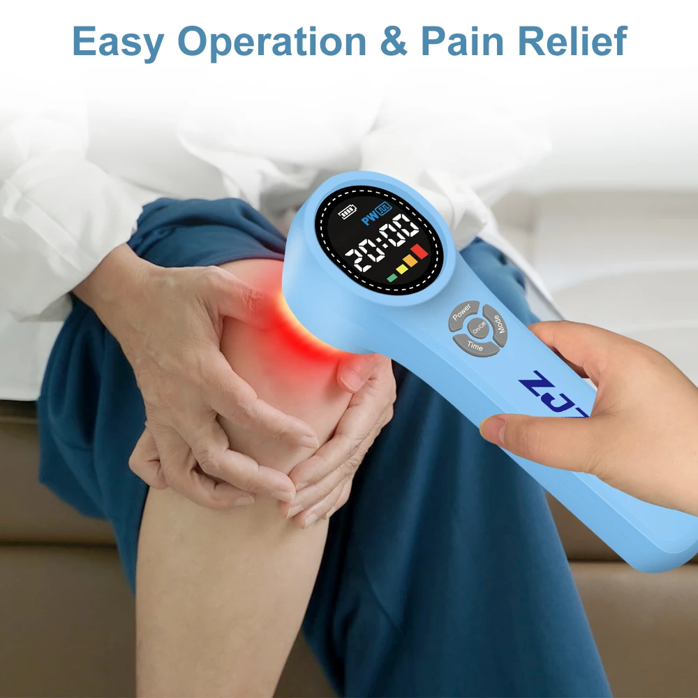 

ZJZK New Red Light Therapy 660nm 810nm 980nm Laser Therapy Horses Arthritis Physical Therapy Device Pain Relief Wound Healing