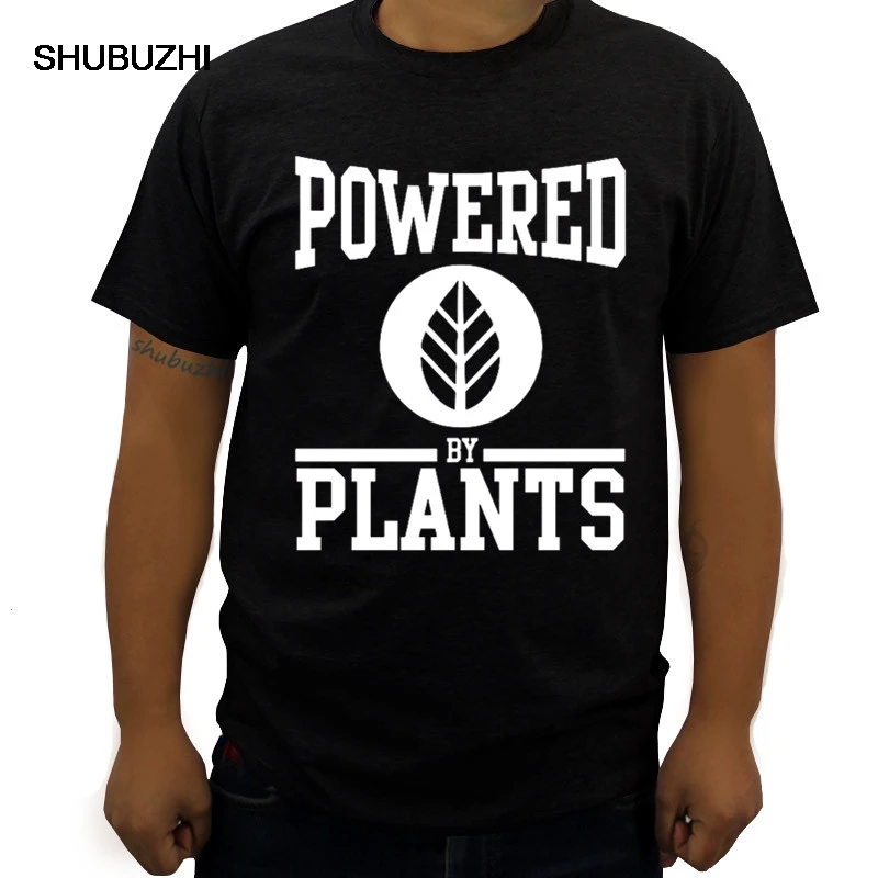 

Powered by Plants shubuzhi men t-shirt new arrived summer hot sale cotton brand o-neck t shirt casual fashion tshirt homme