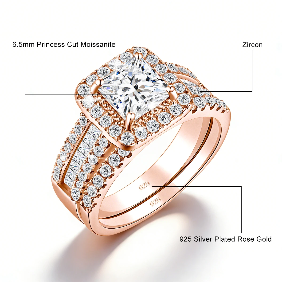 Rose Gold Plated