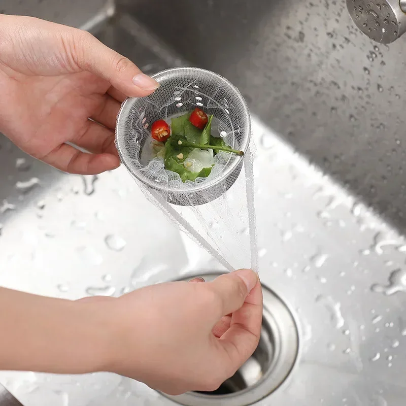Kitchen Sink Filter Sink Strainer Sink Filter Kitchen Sink Strainer Disposable Sink Filter Mesh Bags Anti-blocking Garbage Bag Cleaning Strainers Net 500/30pcs