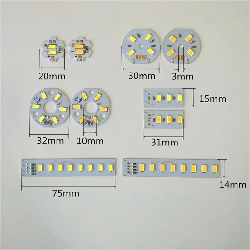 Mini DIY Small Bulb Handmade Luminous Button Lamp Beads Color Flashing LED Electronic Light 5
