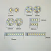 Mini DIY Small Bulb Handmade Luminous Button Lamp Beads Color Flashing LED Electronic Light 5