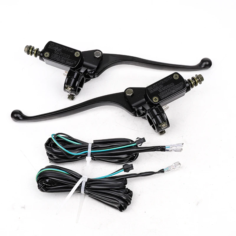 

Scooter Pump Upper Lower Pumps For Citycoco China Halei Scooter Parts Brake Handle Left Right With Line Disc Brake