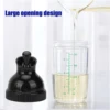 200ml Salad Dressing Shaker BPA  Prevent Leakage Salad Dressing Jar with Lid for Kitchen Dressing Container Kitchen Supplies 5