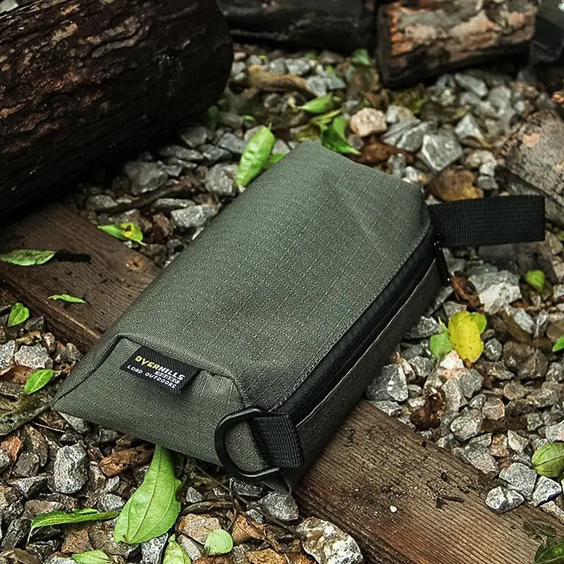 Outdoor Camping Picnic Bag Organizer Collapsible Large Capacity Tableware Storage Bag for Travel Hiking Camping