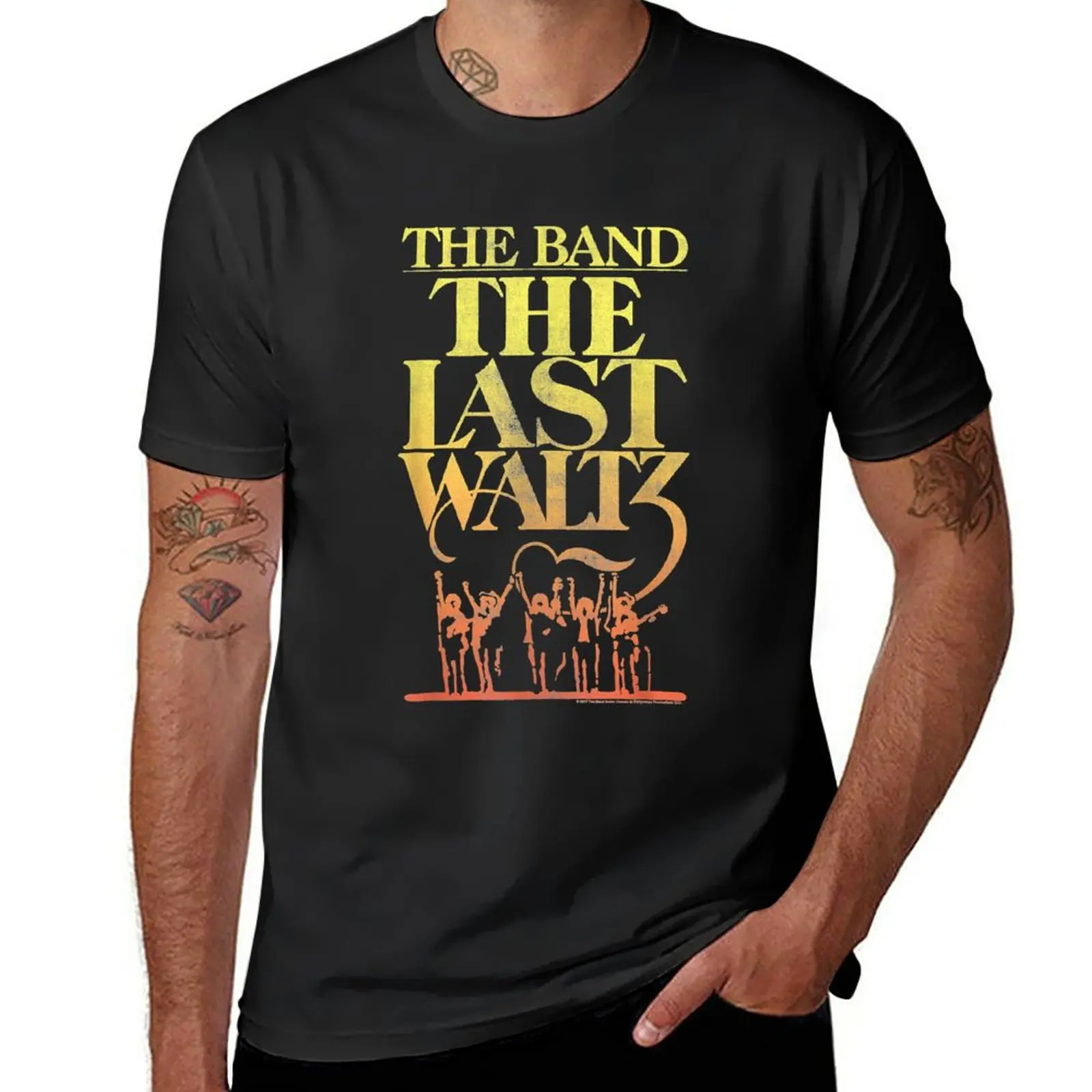 

New THE BAND THE LAST WALTZ T-Shirt vintage clothes summer clothes custom t shirt t shirts for men graphic