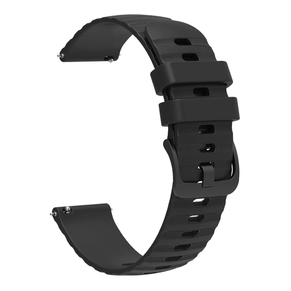 Universal Silicone Wave Bracelet – 22mm/20mm Watch Strap