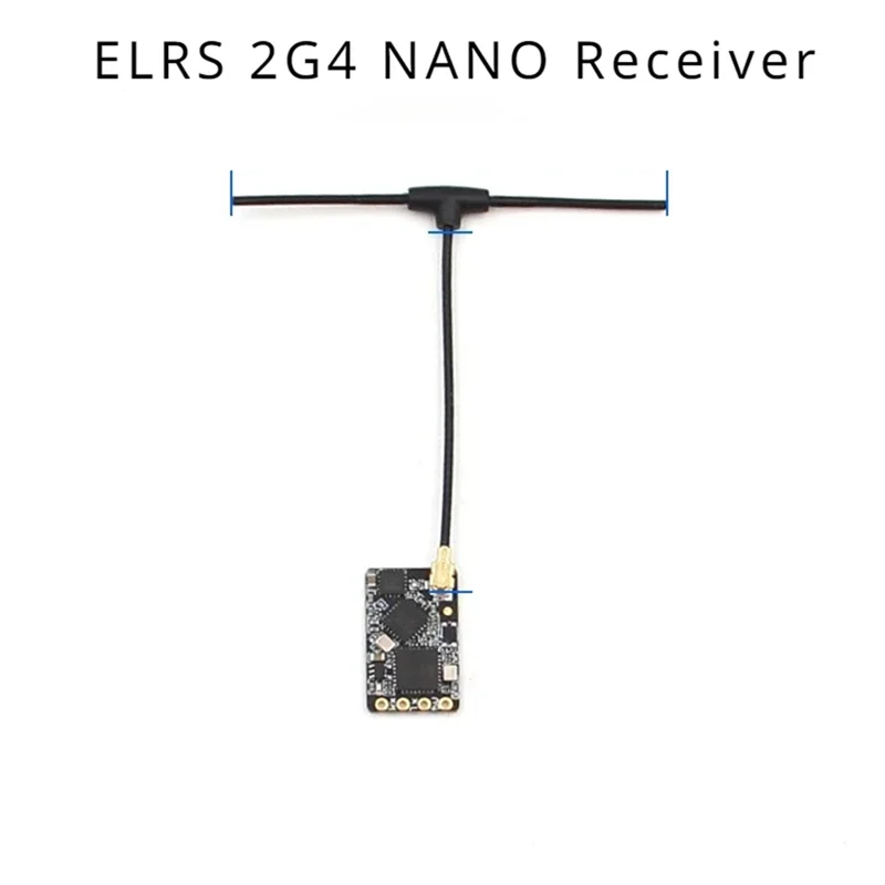 웰메이드-10PCS ELRS 2.4Ghz 나노 Expresslrs 장거리 ELRS 수신기 (BETAFPV 나노 2400 RX용) RC FPV 장거리 레이싱 드론용