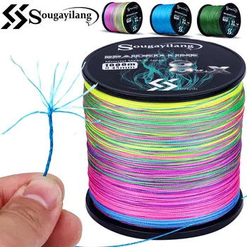Sougayilang New 9 Strands PE Fishing Line 300M 500M 1000M 1