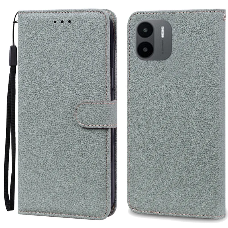 Leather Flip Wallet Phone Case - Elegant Book Style Cover, Durable Protection, Sleek Design
