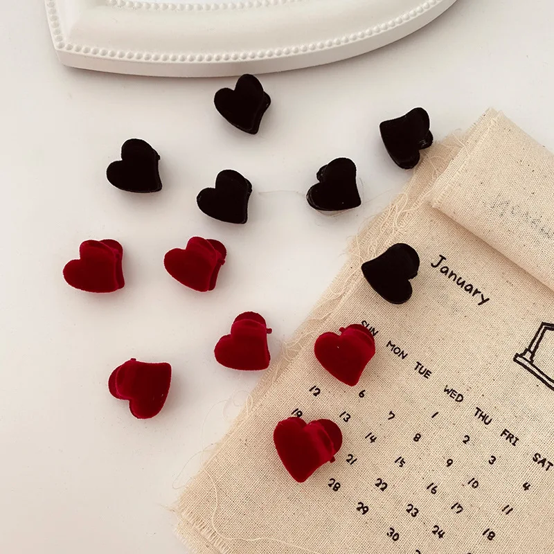 

Children's Fringe Hair Clip Velvet Headdress Internet Red Side Hair Accessories Small Grips 2022 New Small Side Hair Clip